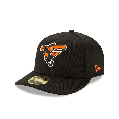 Sapca New Era Baltimore Orioles MLB Clubhouse Collection Low Profile 59FIFTY Fitted - Negrii